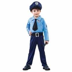 Politieman carnavalsoutfit kleding jongens