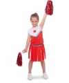 Cheerleader pakje verkleed carnavalsoutfit meisjes