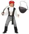 Compleet piraten carnavalsoutfit maat 110 116 kinderen
