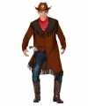 Cowboy western jas verkleed carnavalsoutfit mannen