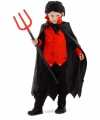 Dracula vampier verkleed carnavalsoutfit cape kinderen