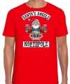 Fout shirt outfit santas angels northpole rood mannen