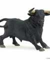 Plastic andalusische stier 14 cm