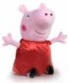 Pluche peppa pig big knuffel in rode outfit 20 cm speelgoed