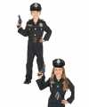 Politie agent verkleed carnavalsoutfit jongens meisjes