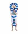 Verkleedkleding farao carnavalsoutfit hoofdtooi mannen